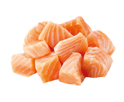 con SALMONE NORVEGESE SENZA LISCHE