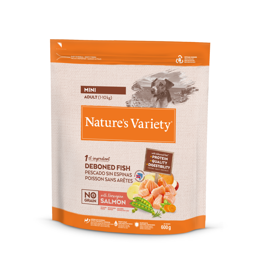NO GRAIN ADULT MINI SAUMON NORV&Eacute;GIEN