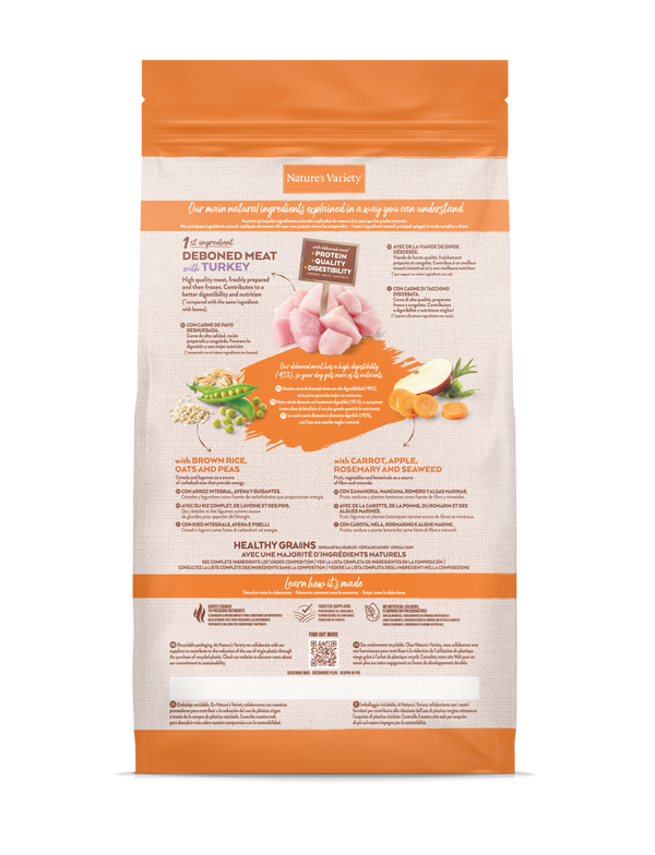 HEALTHY GRAINS ADULT MED/MAXI TURKEY