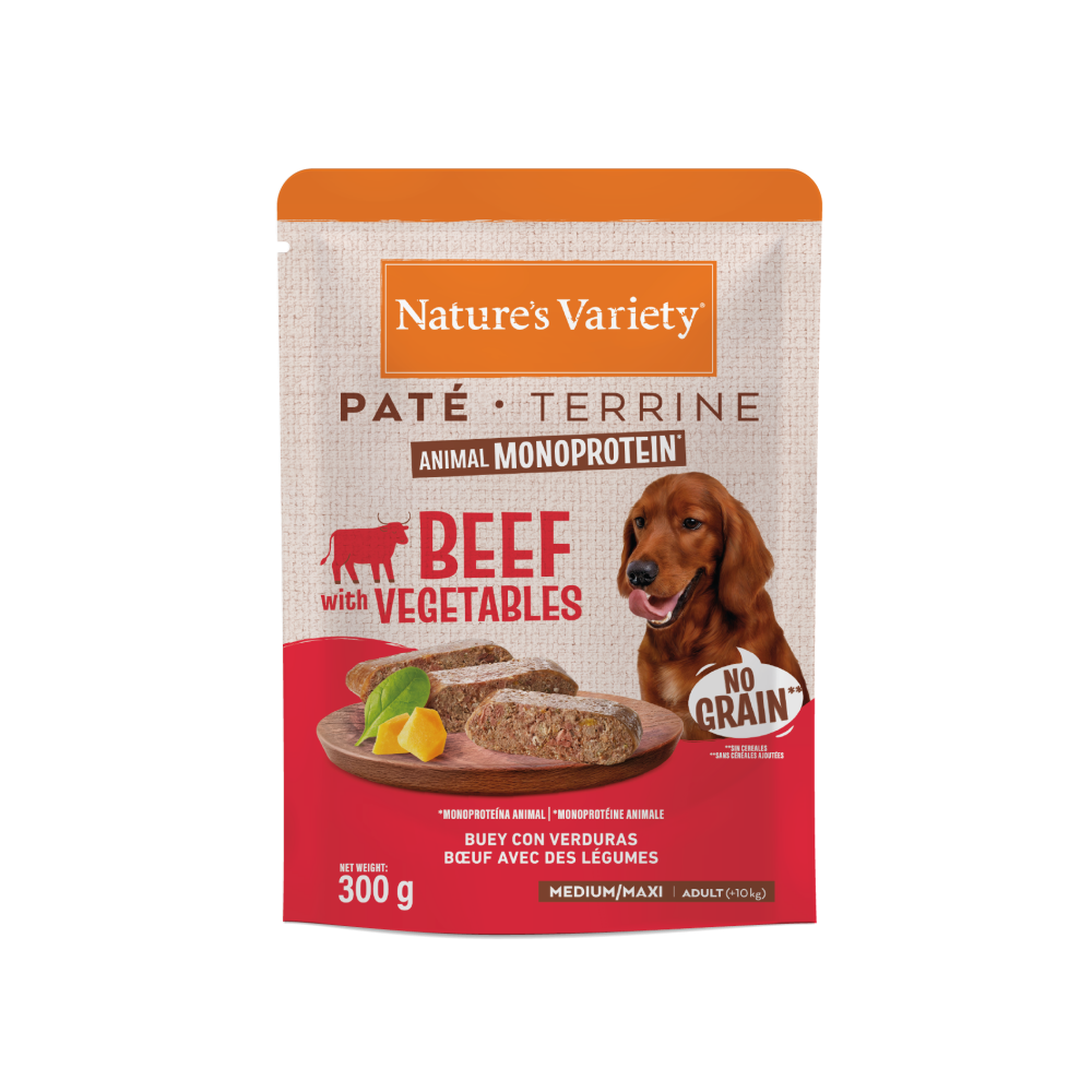 PAT&Eacute; MONOPROTE&Iacute;NA ANIMAL ADULTO MED/MAXI VACA