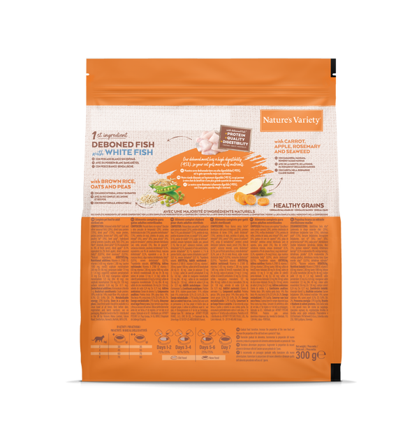 HEALTHY GRAINS STERILIZED WHITE FISH