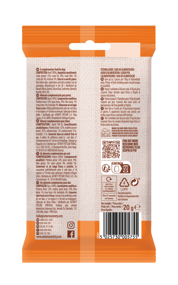 Freeze Dried Meat Bites Beef