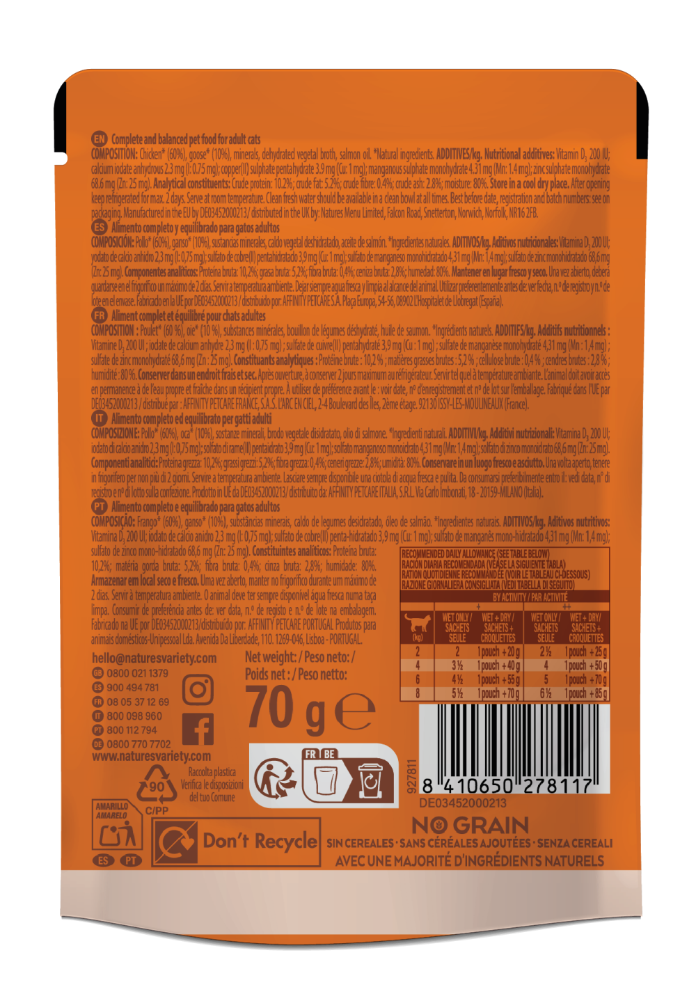 Pat&eacute; Pollo con Ganso