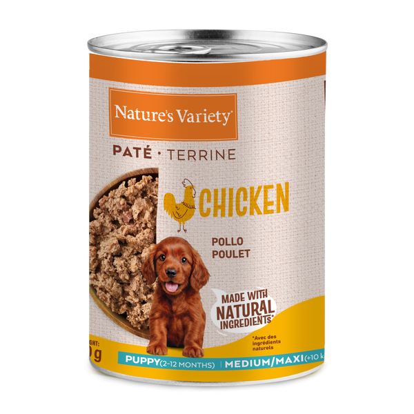TERRINE CHIOTS MED/MAXI POULET
