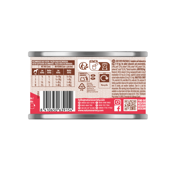 PAT&Eacute; ADULT MINI BEEF