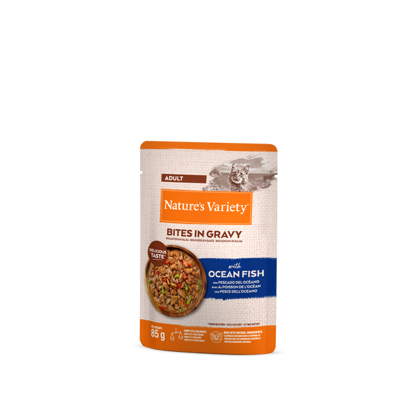 NVC BITES IN GRAVY WITH OCEAN FISH