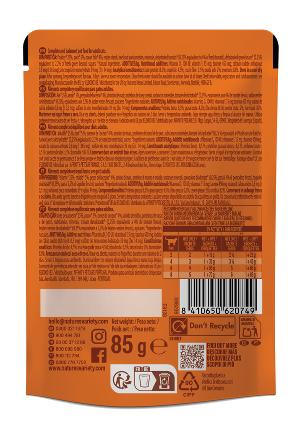 NVC BITES IN GRAVY WITH OCEAN FISH