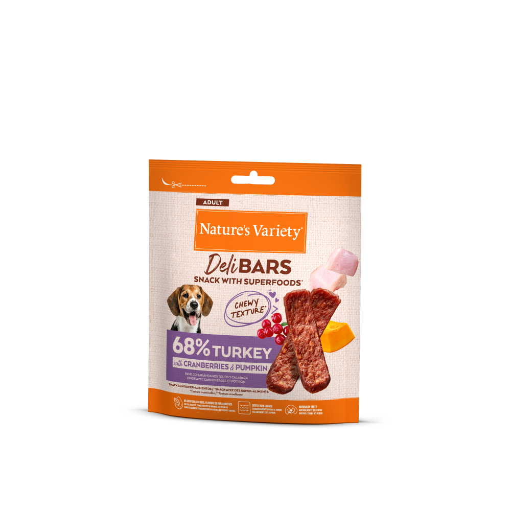 DeliBars Superfood Snacks Pavo