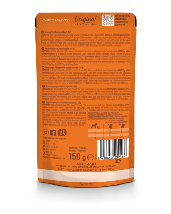 Pat&ecirc; Original Mini Frango