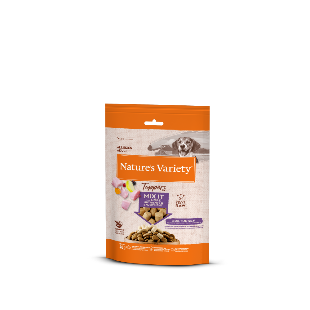 NATURE'S VARIETY FREEZE DRIED TOPPER PERU