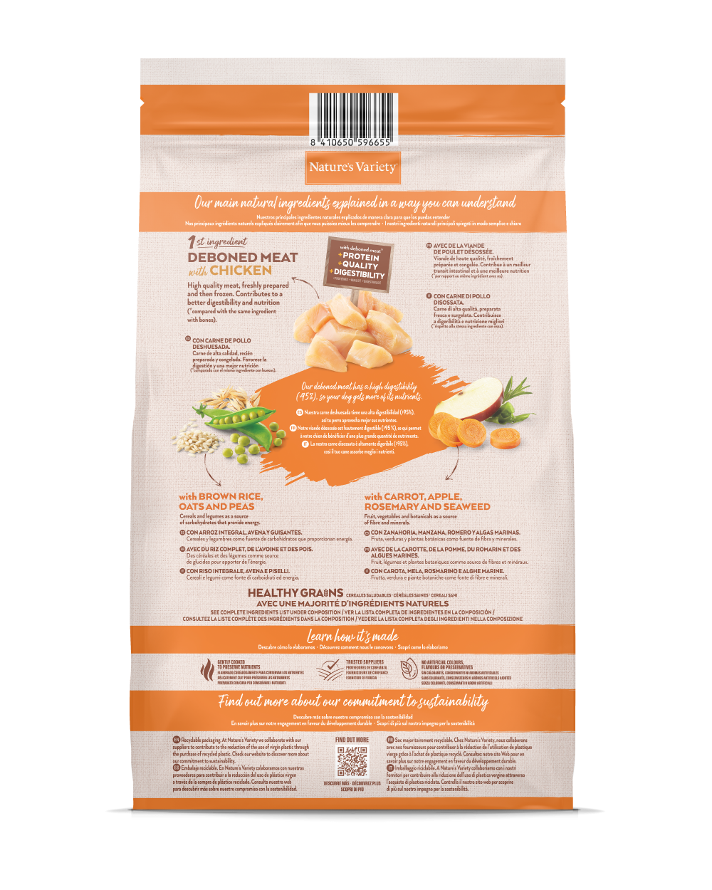 HEALTHY GRAINS PUPPY MED/ADULT CHICKEN