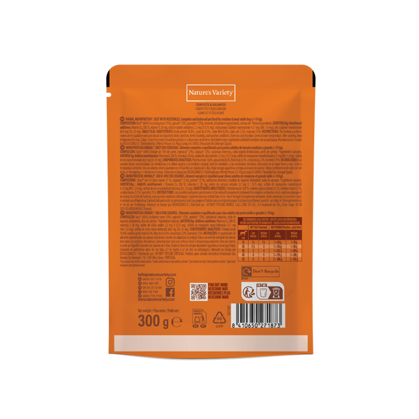 PAT&Eacute; MONOPROTE&Iacute;NA ANIMAL ADULTO MED/MAXI VACA