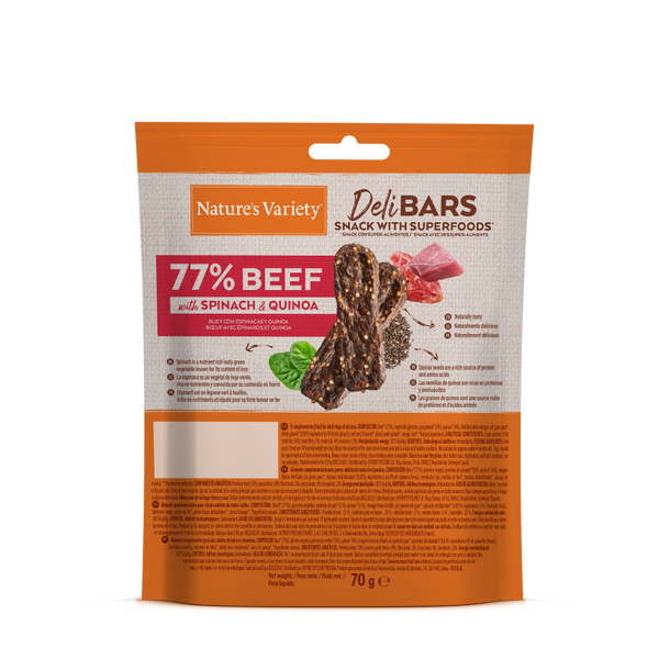 DeliBars Superfood Snacks Buey