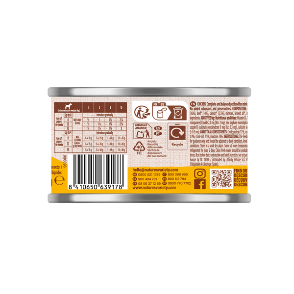 TERRINE CHIOTS MINI POULET