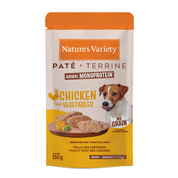 PAT&Eacute; MONOPROTE&Iacute;NA ANIMAL ADULTO MINI FRANGO