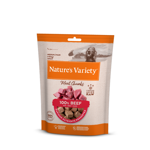 NVD FREEZE DRIED CHUNKS BEEF
