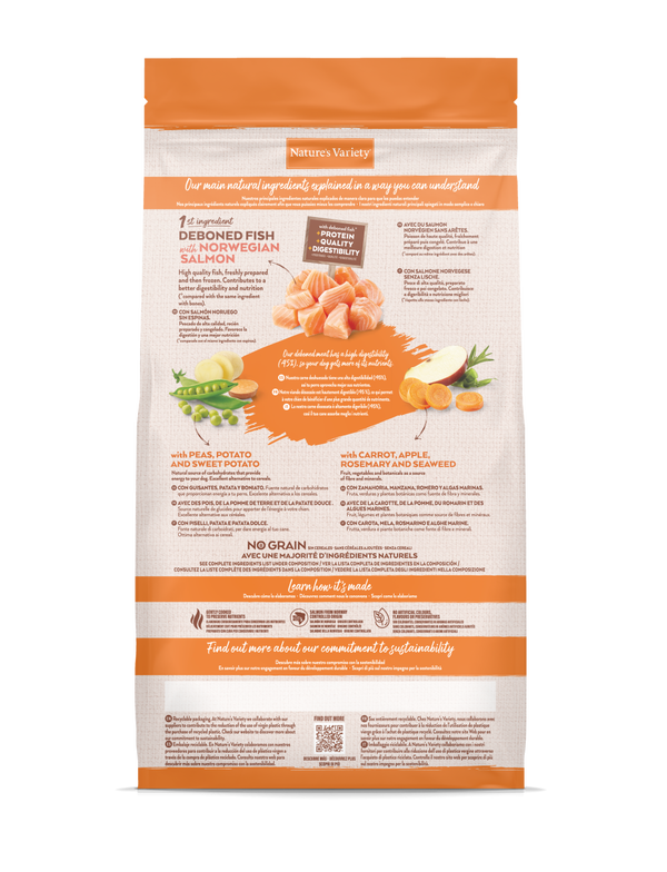 NO GRAIN ADULT MINI SAUMON NORV&Eacute;GIEN