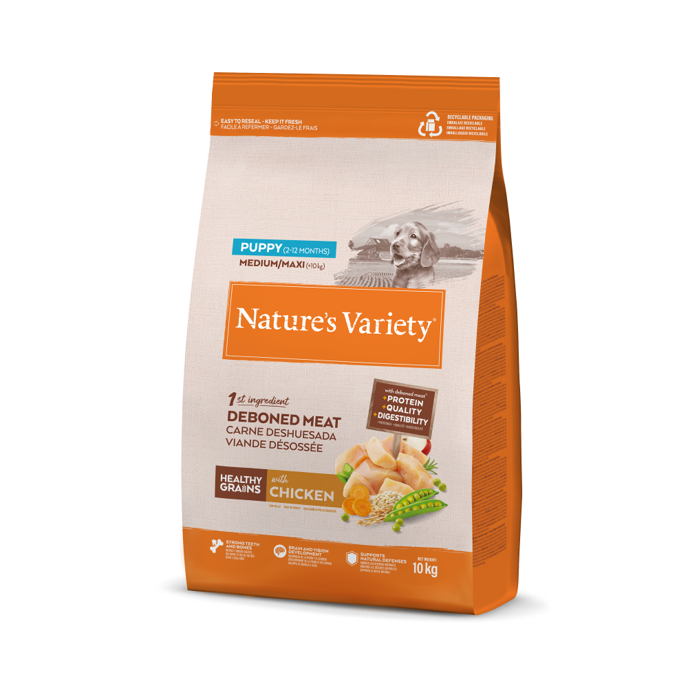 HEALTHY GRAINS PUPPY MED/ADULT CHICKEN