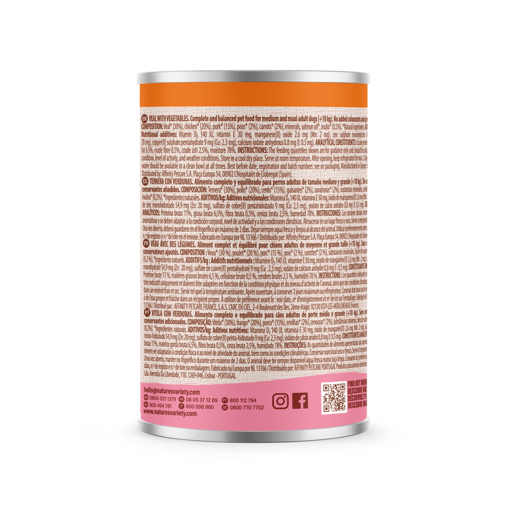 PAT&Eacute; ADULTO MED/MAXI VITELA