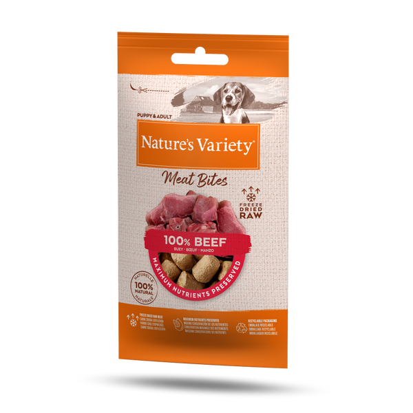 Freeze Dried Meat Bites Beef