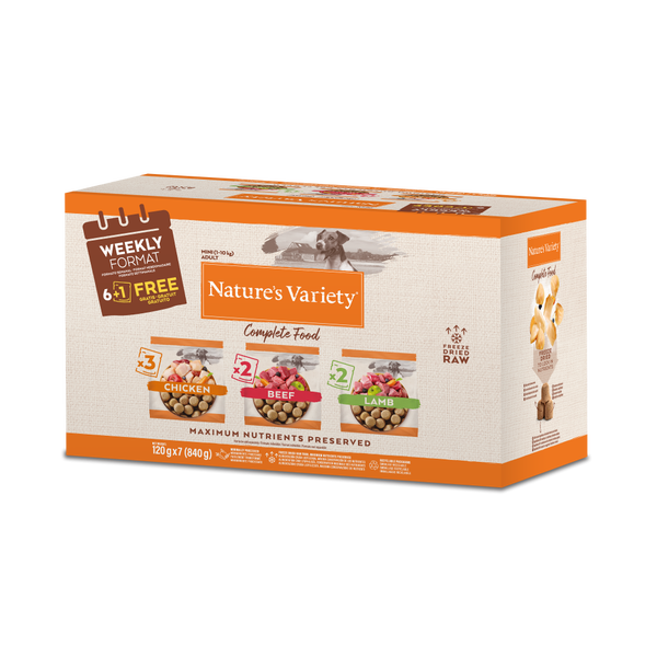  Complete Freeze Dried Food Multipack