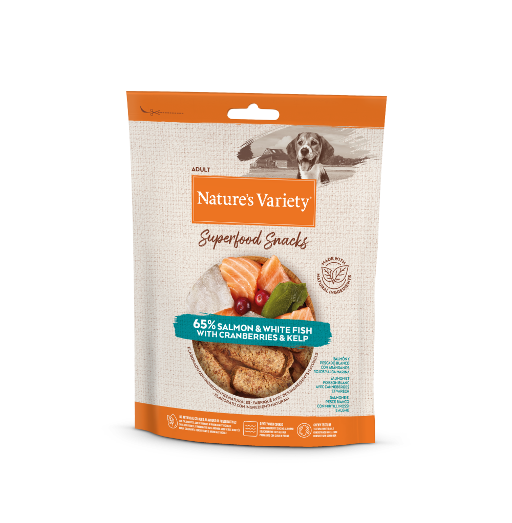 Superfood Snacks Salm&oacute;n & Pescado Blanco