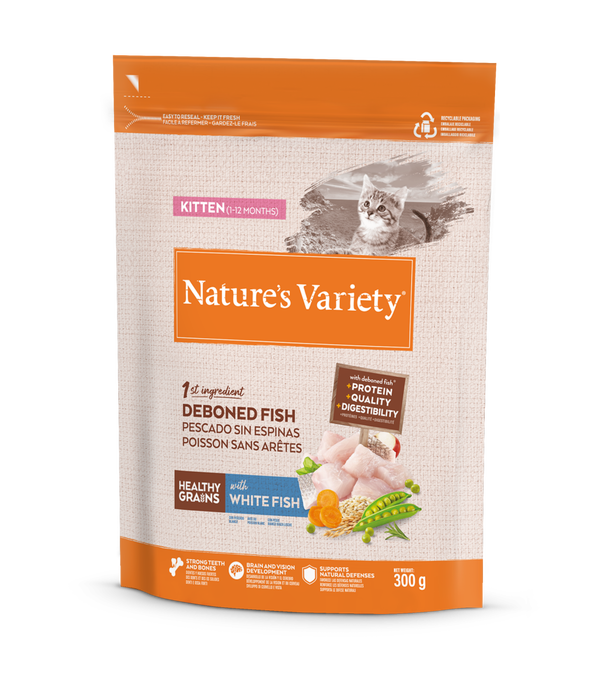 HEALTHY GRAIN KITTEN WHITE FISH