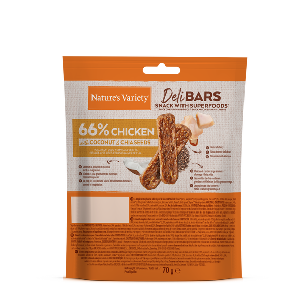 DeliBars Superfood Snacks Pollo