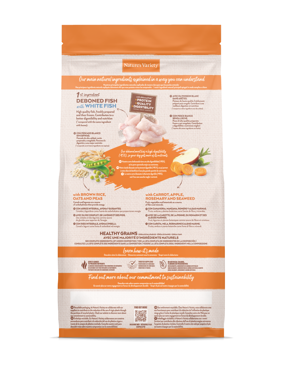 HEALTHY GRAIN ADULT MINI PESCADO BLANCO