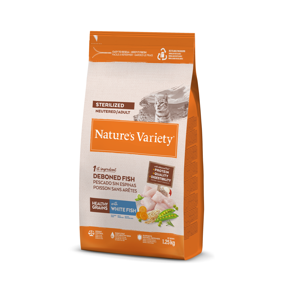 HEALTHY GRAIN STERILIZED POISSON BLANC