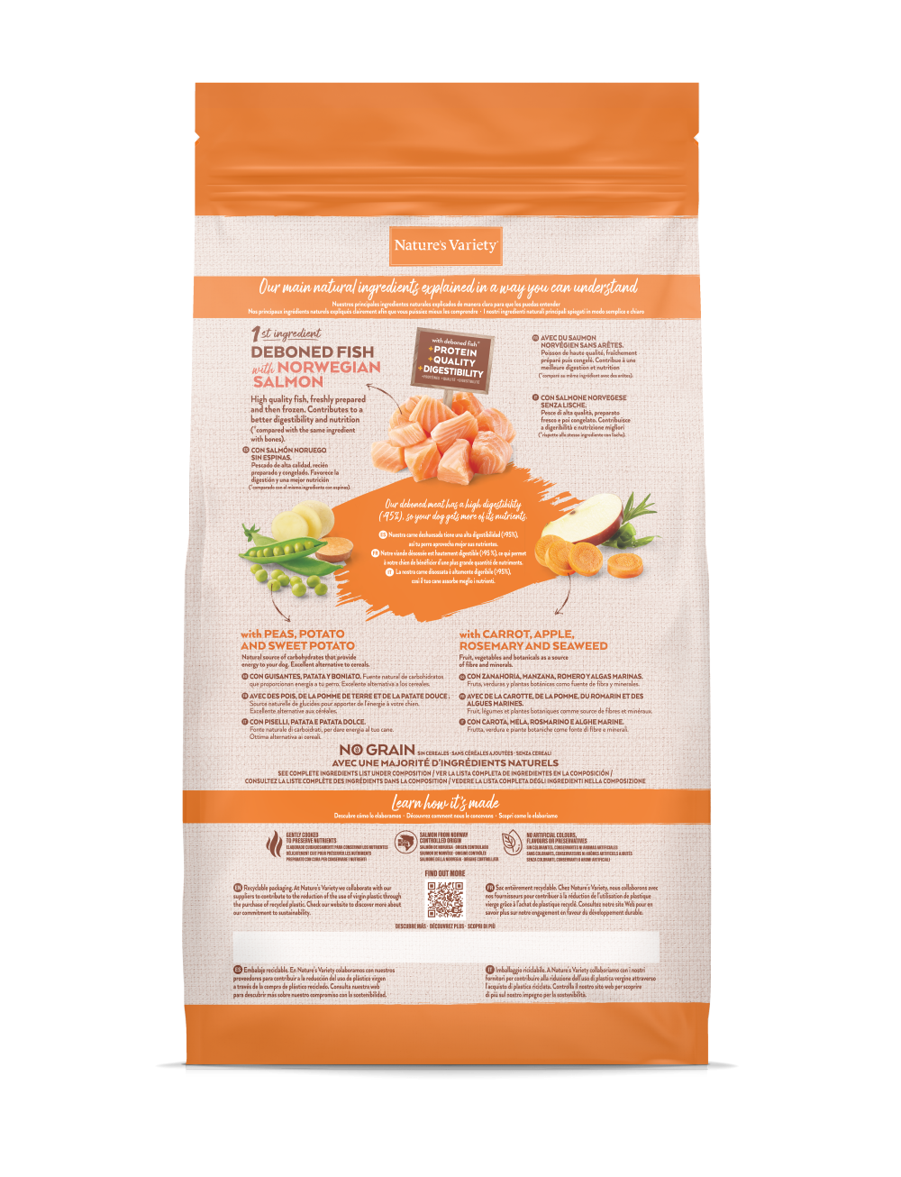 NO GRAIN PUPPY MED/MAXI NORWEGIAN SALMON