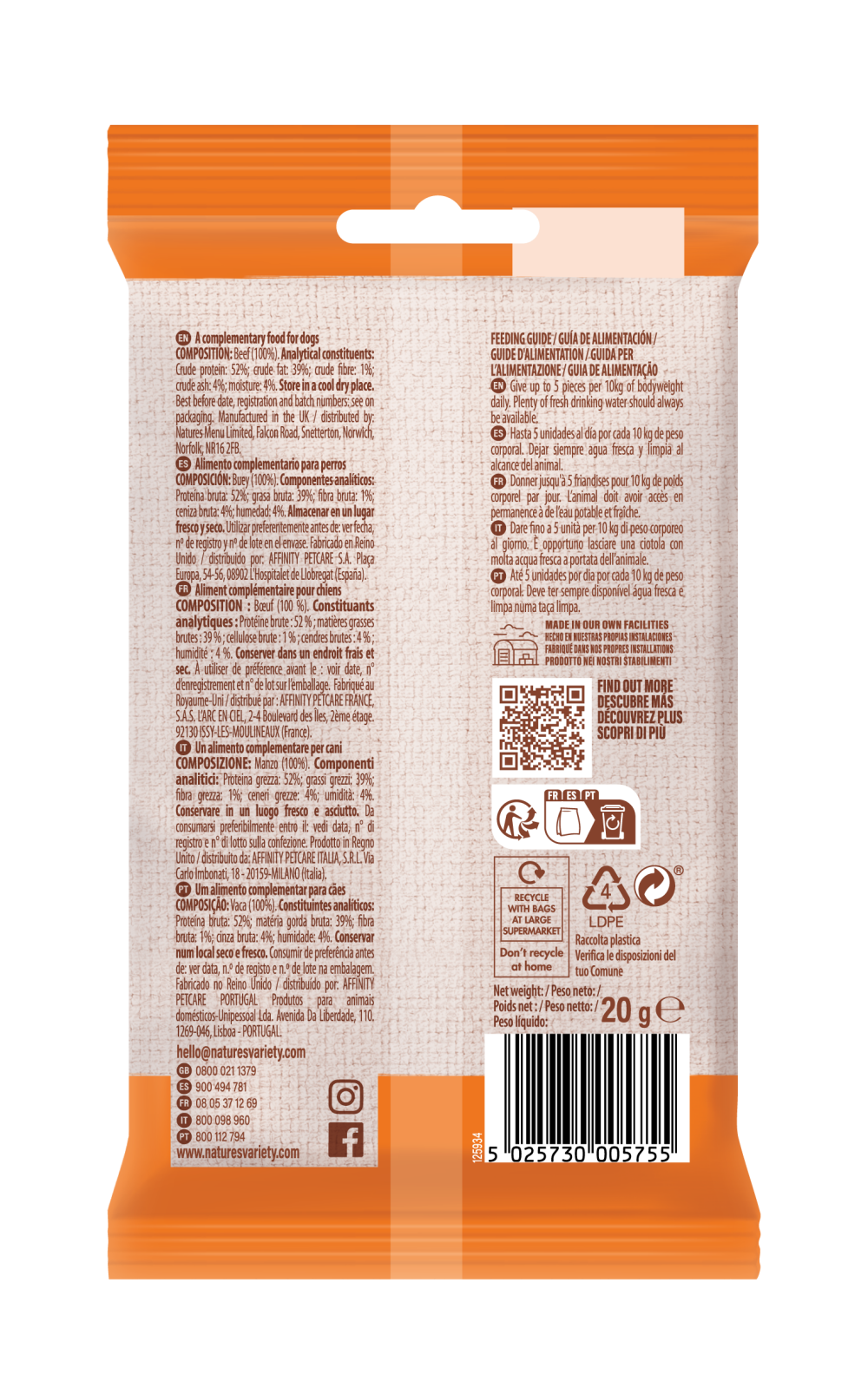 Freeze Dried Meat Bites Beef