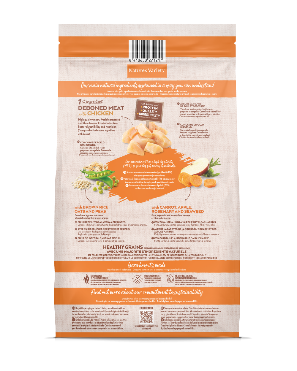 HEALTHY GRAIN ADULT MED/MAXI POULET
