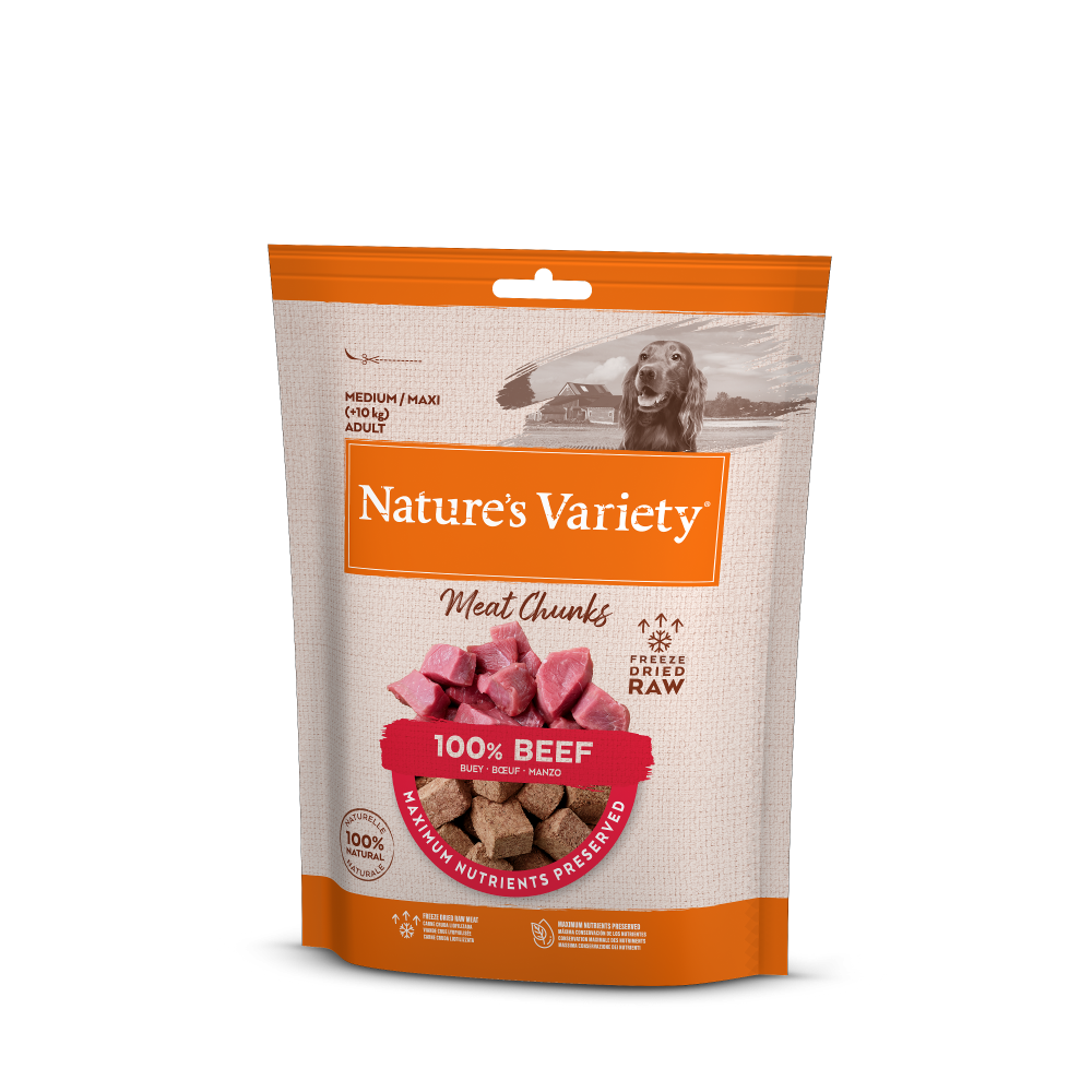 NVD FREEZE DRIED CHUNKS BEEF