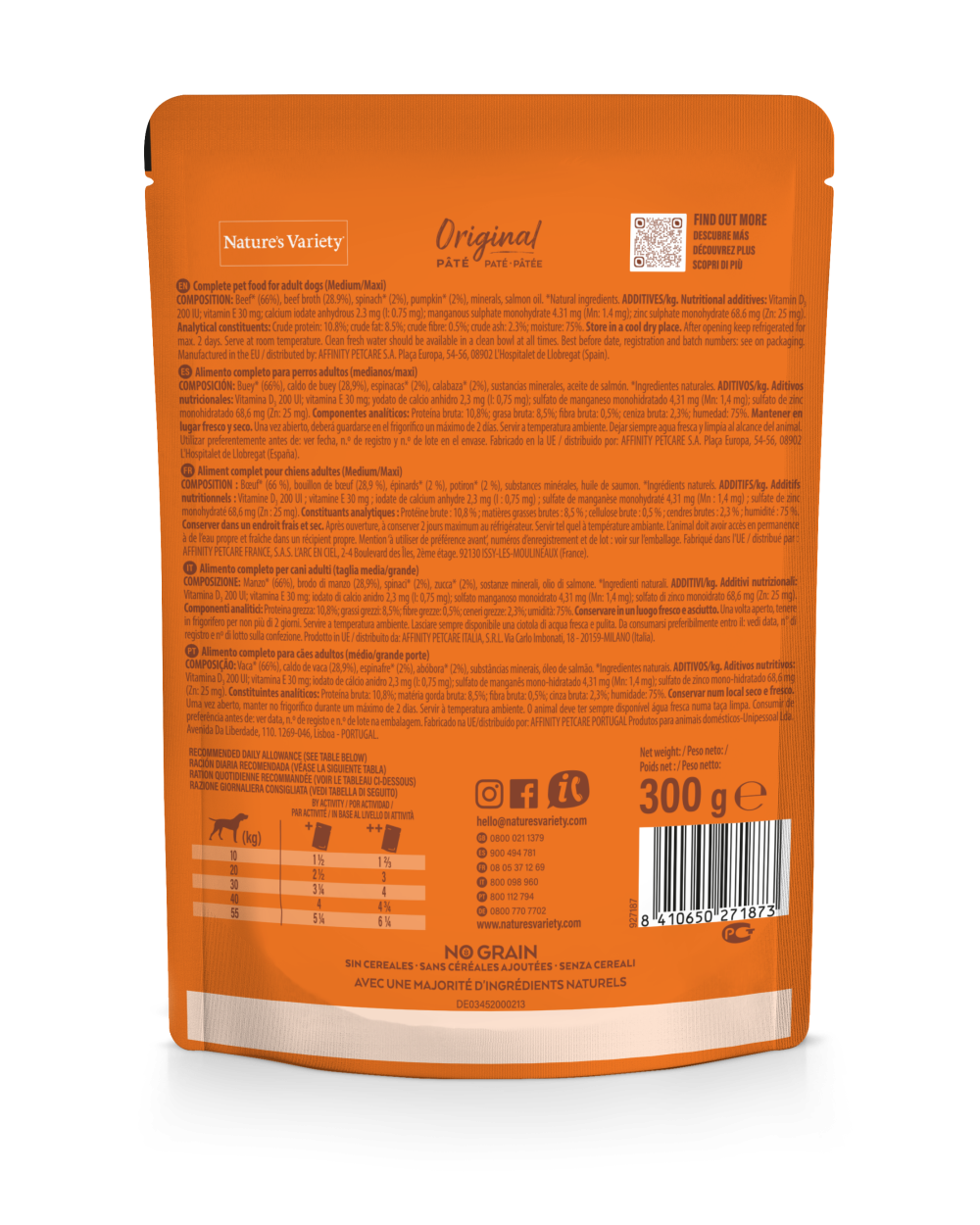 Original pat&eacute; Medium/Maxi Buey