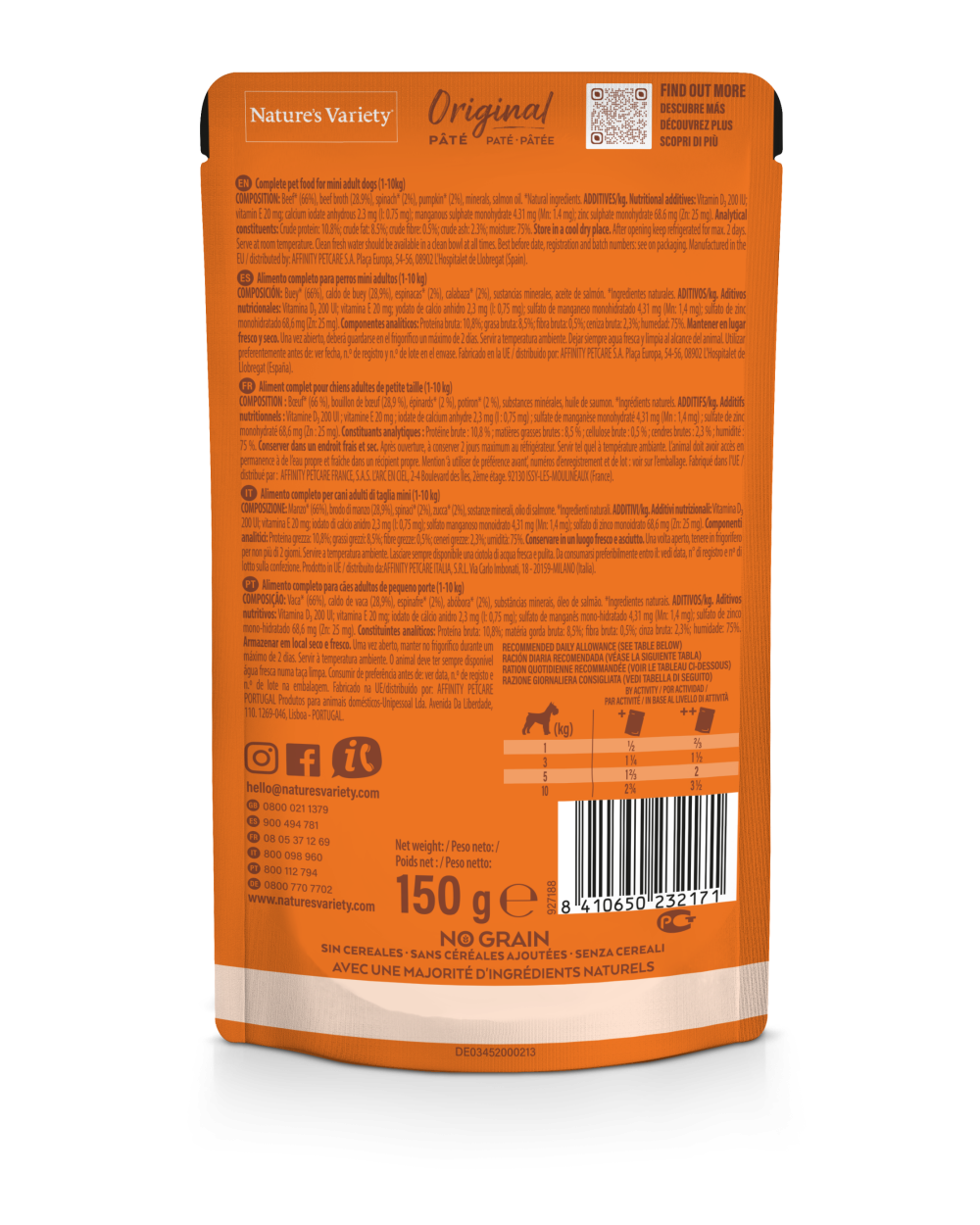 Original pat&eacute; Mini Buey