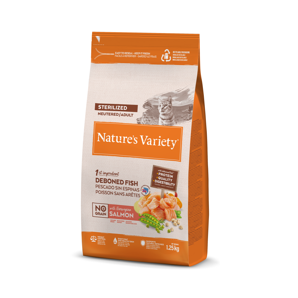 NO GRAIN STERILIZED NORWEGIAN SALMON