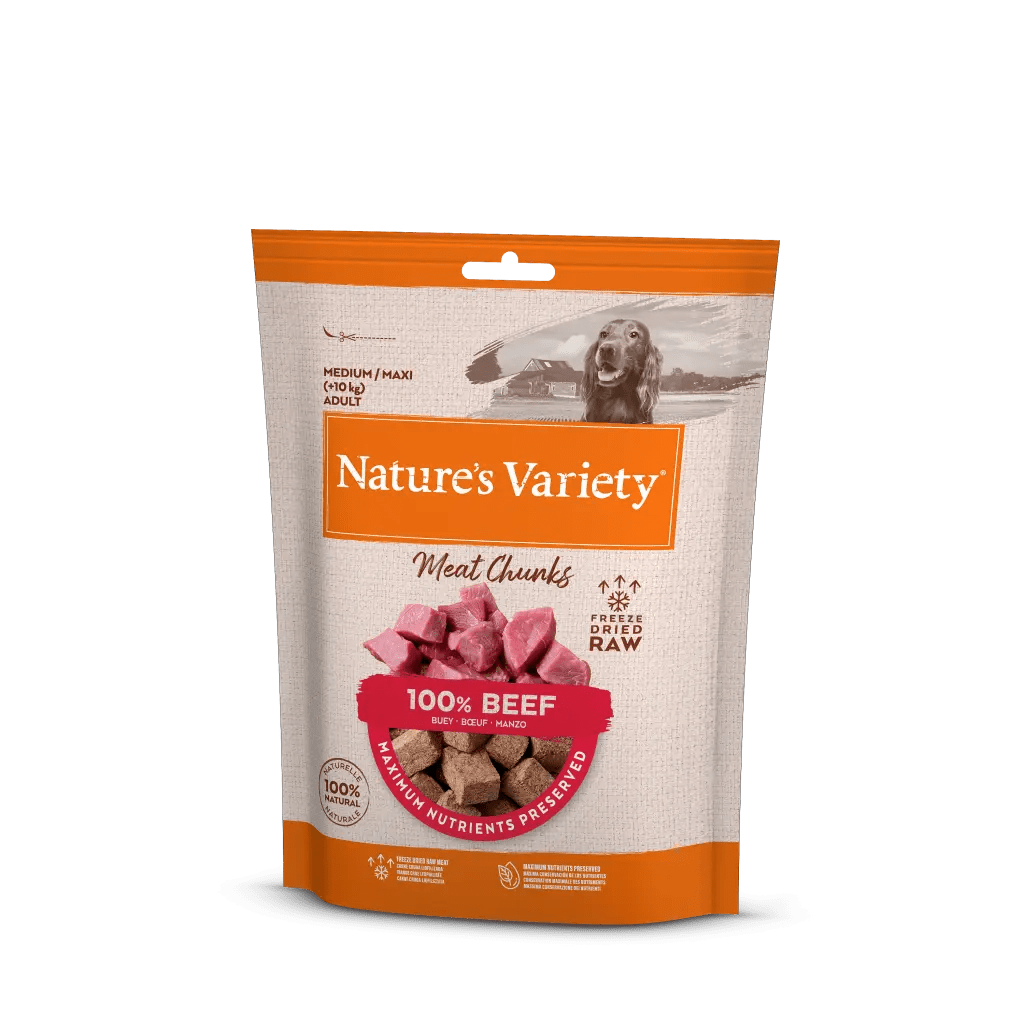NVD FREEZE DRIED CHUNKS BEEF