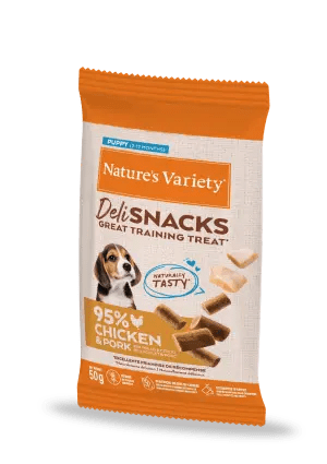 Deli Snacks Naturales con Pollo para Cachorros