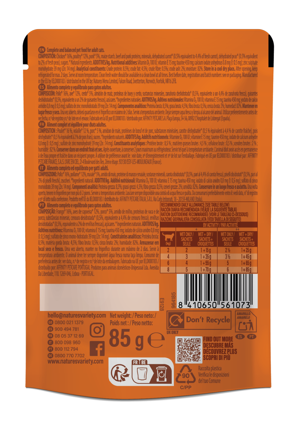 Bouch&eacute;es en sauce avec du Poulet