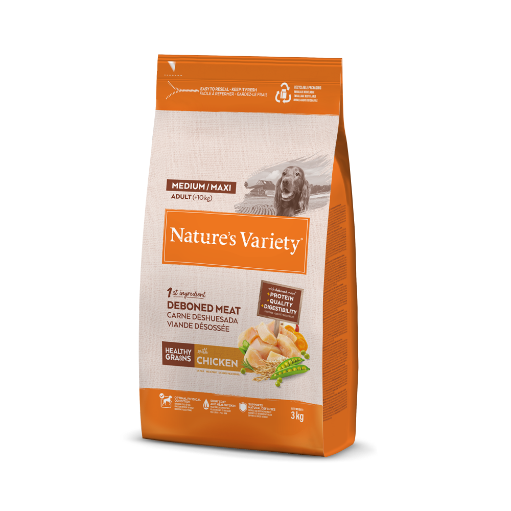 HEALTHY GRAIN ADULT MED/MAXI POULET