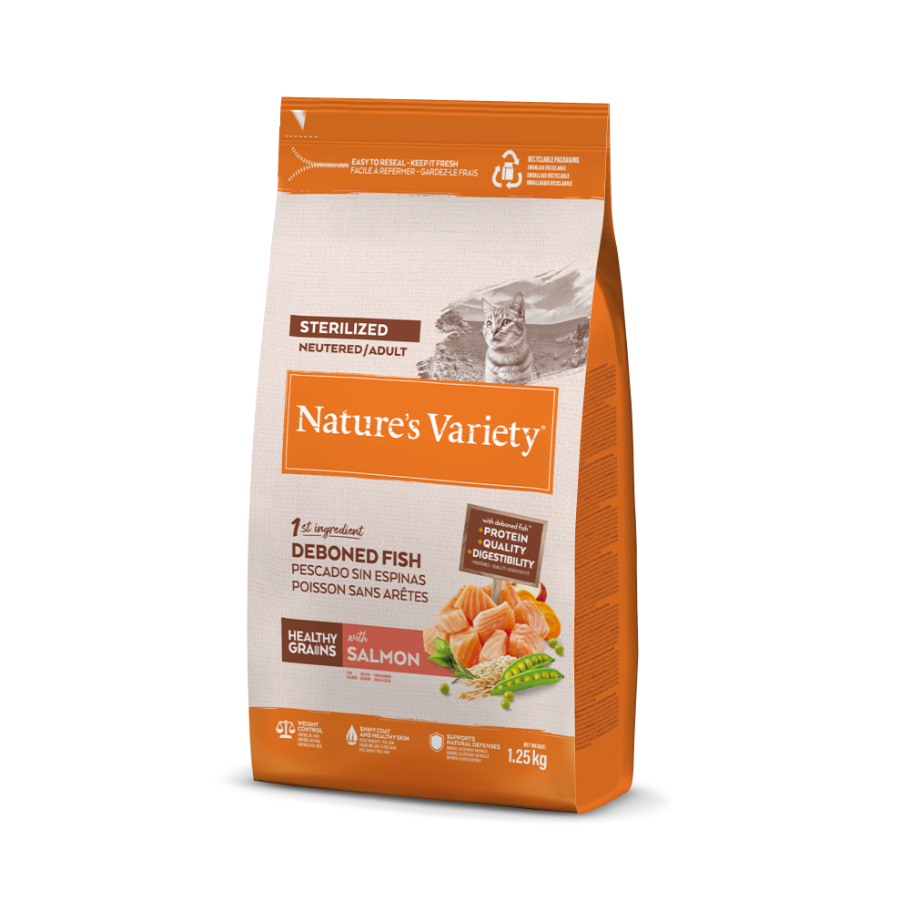 HEALTHY GRAIN STERILIZED SALMONE